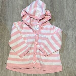 4 for $20 Pink Striped Kids Hoodie